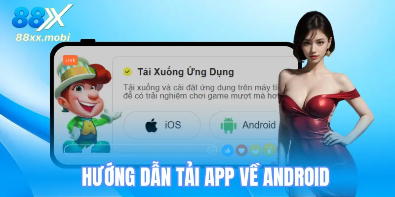 Hướng dẫn tải app 8XX về Android đơn giản